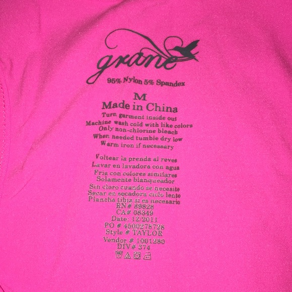 Neon pink tank top - Picture 2 of 2